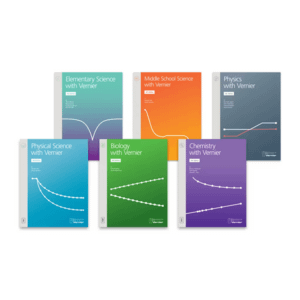A collection of Vernier lab books