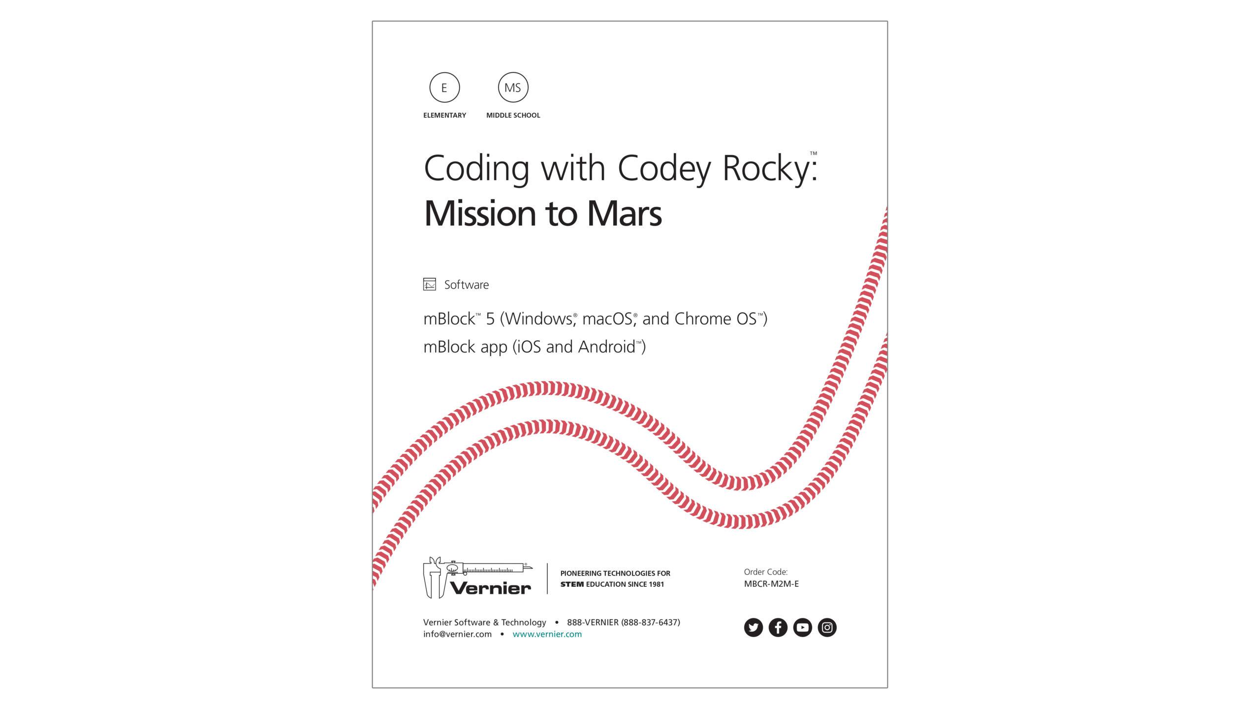 Coding with Codey Rocky: Mission to Mars