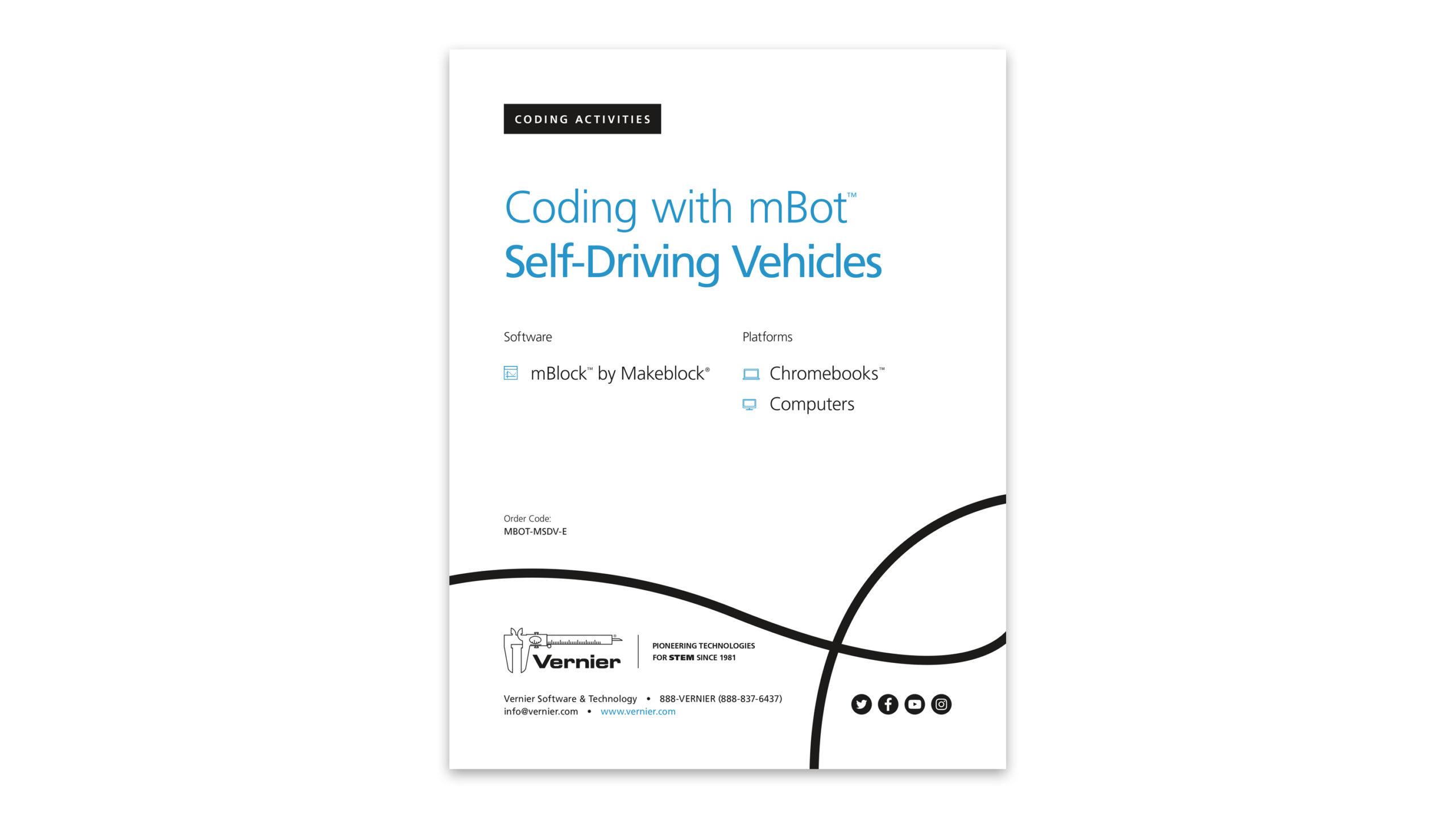 Coding with mBot: Self-Driving Vehicles
