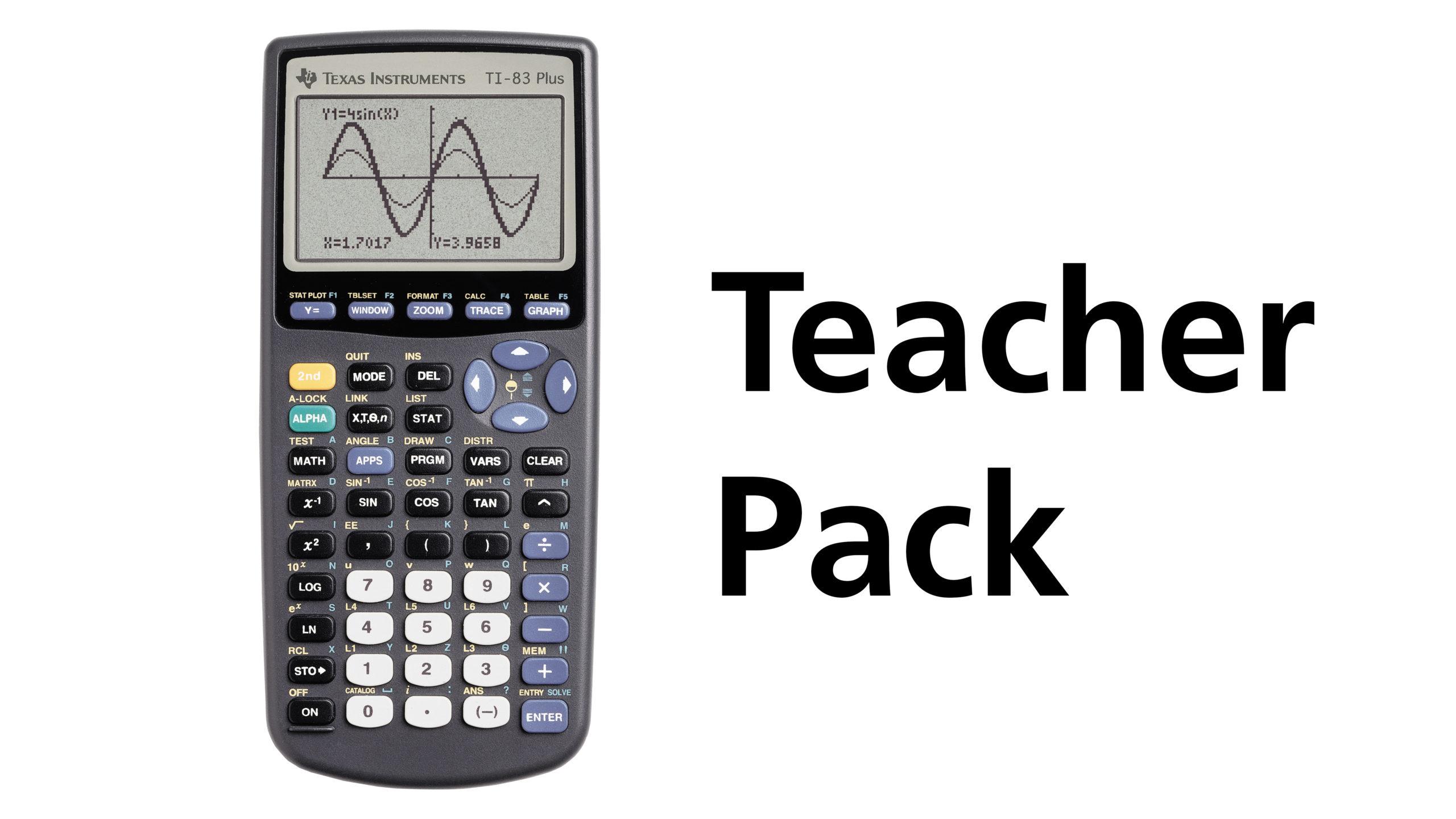 TI83 Plus Teacher Pack Vernier