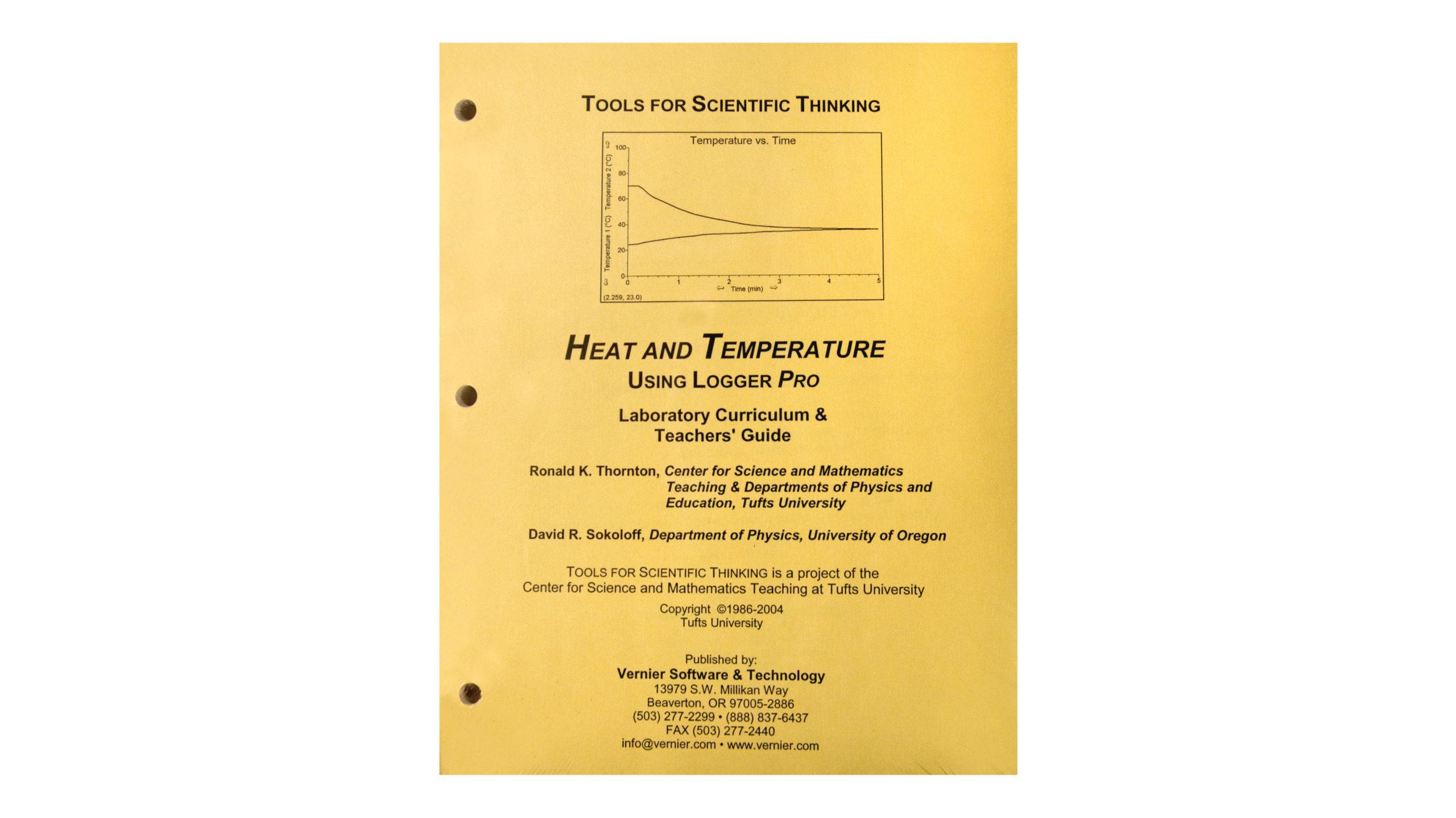 Tools for Scientific Thinking—Heat and Temperature