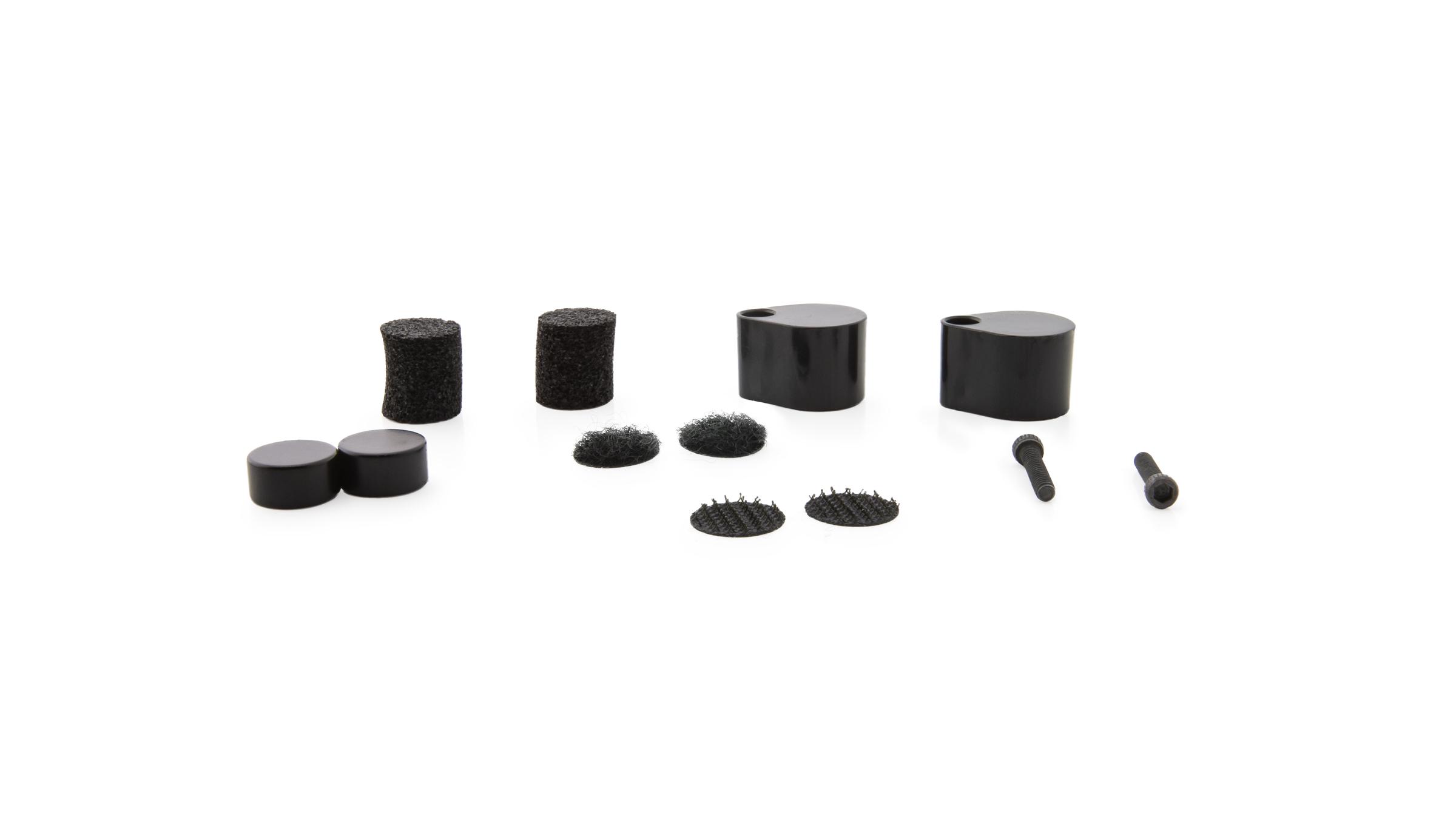 Hook-and-Pile/Magnetic End Caps