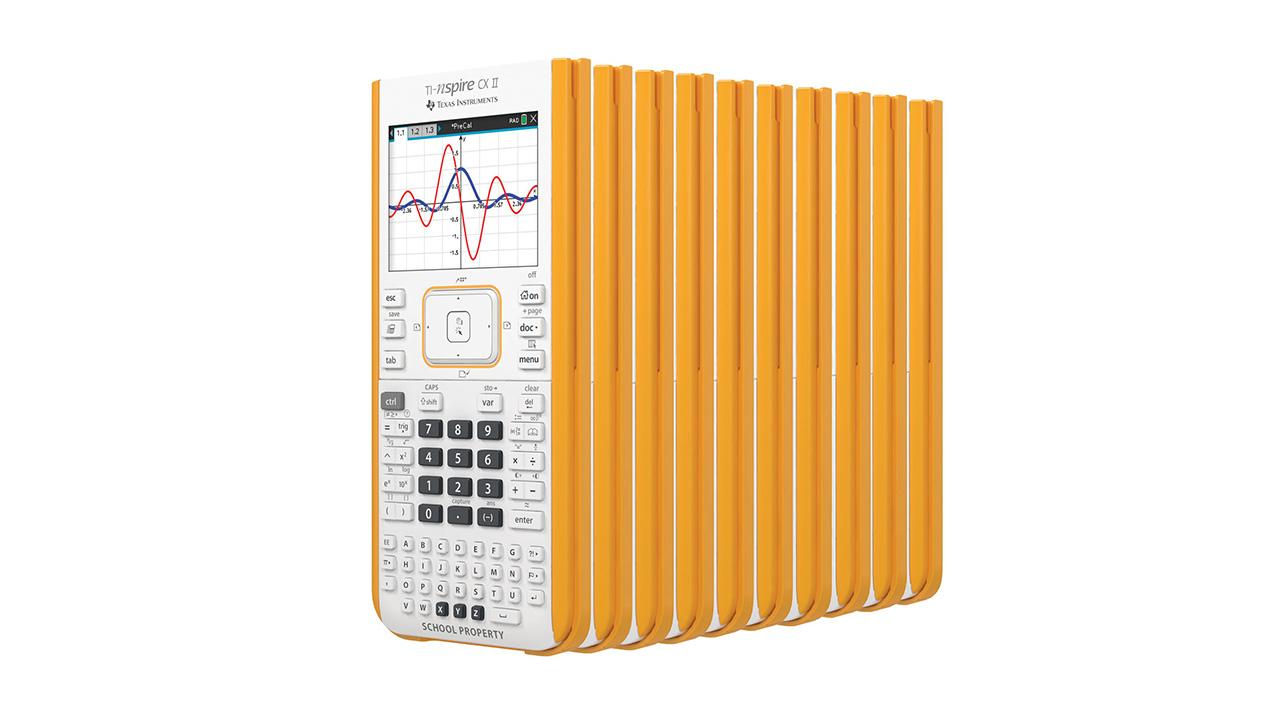 10-Pack of TI-Nspire CX II Calculators