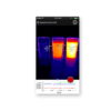 Graphing temperature vs. time for multiple points in a thermal video