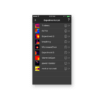 Experiment list in Vernier Thermal Analysis Plus app