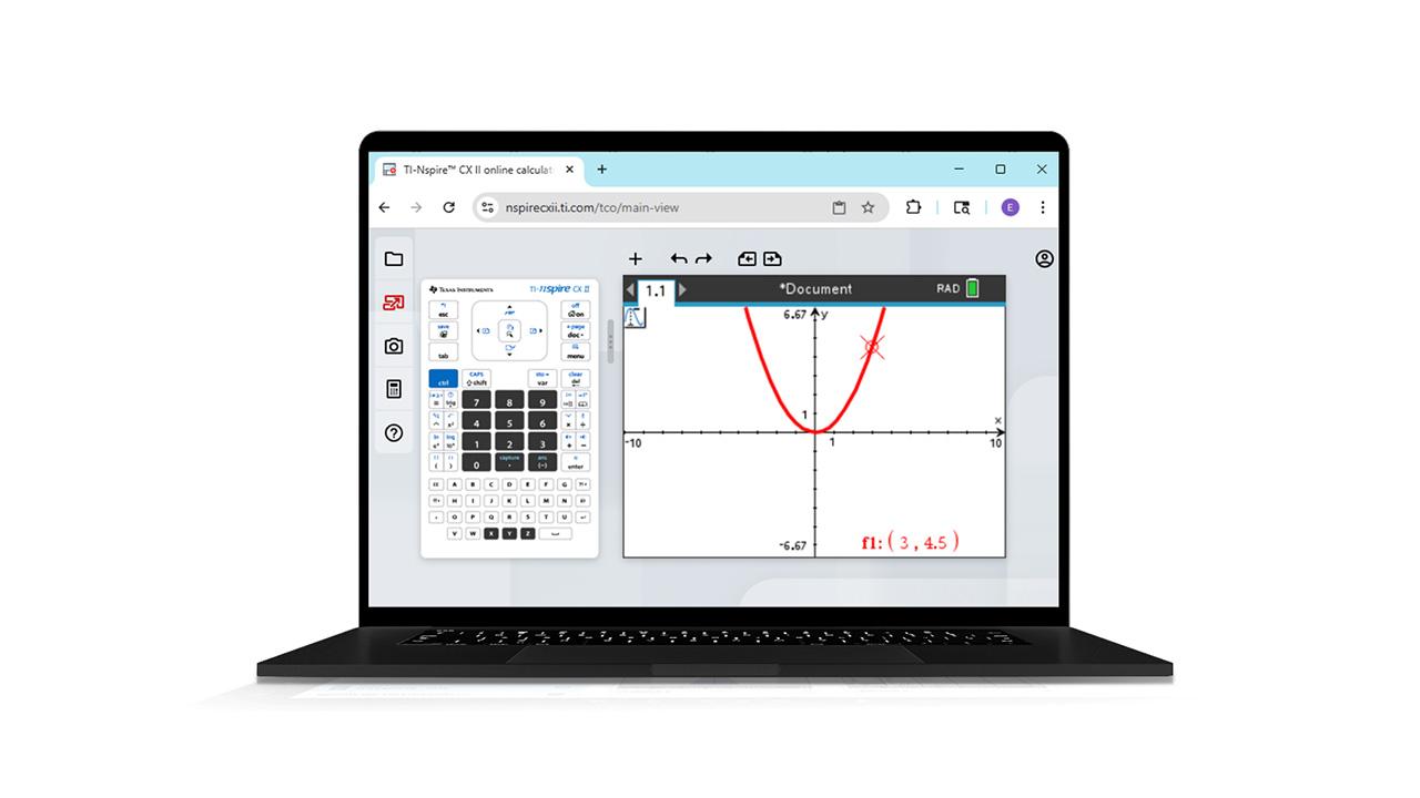 TI-Nspire CX II Online Calculator