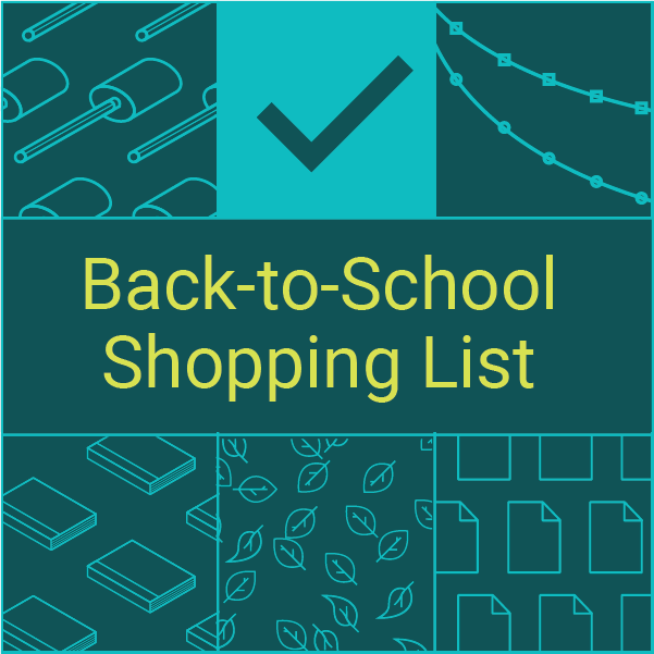 BacktoSchool Shopping List Vernier