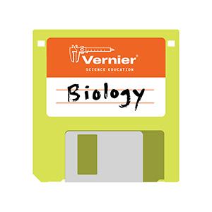 Floppy disc labeled Biology