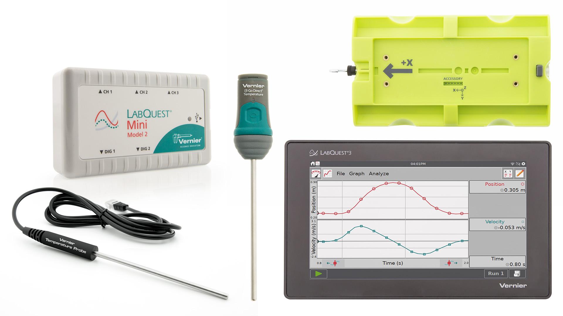 LabQuest Stream Vernier hotsell Sensor interface lets phones take data in science class