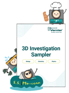 Vernier 3D Investigation Sampler cover with Mo