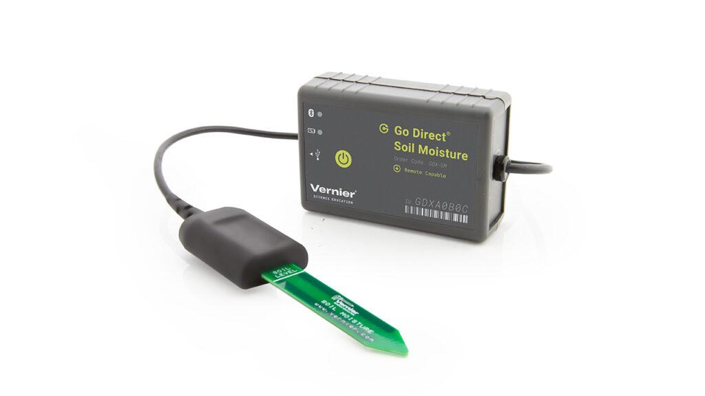 Go Direct Soil Moisture, with Remote Logging capabilities.