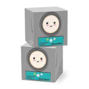 Folded "Mo the Motion Detector" boxes stacked on top of each other