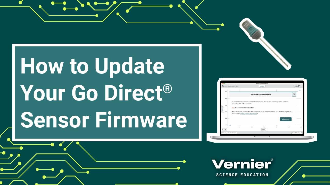 How to Update Your Go Direct Sensor Firmware - Vernier