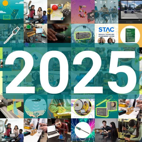 Collage of featured images from the top Vernier Blog posts of 2025