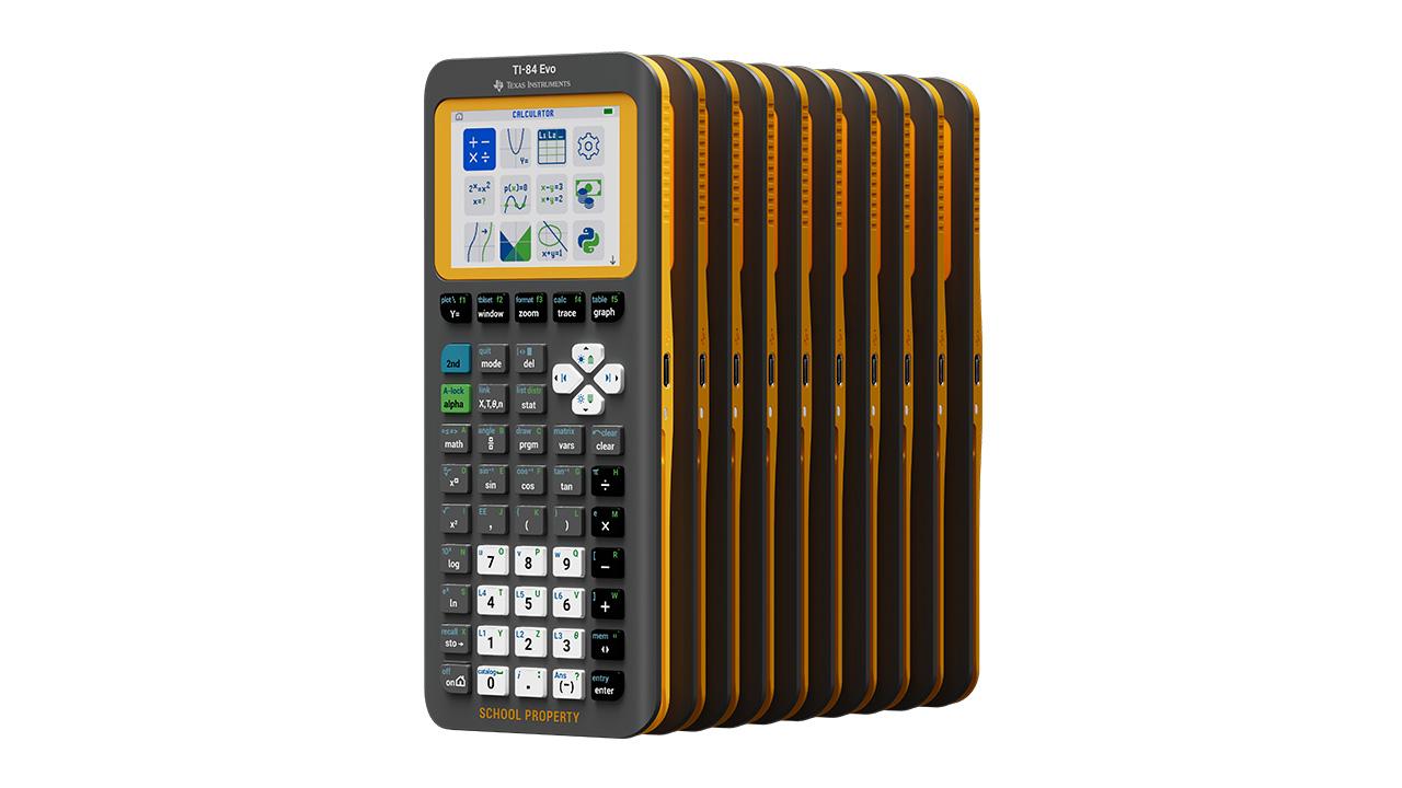 10-Pack of TI-84 Evo Calculators